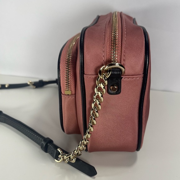 NWT Michael Kors Rose Leila LG Camera Bag - Picture 6 of 12